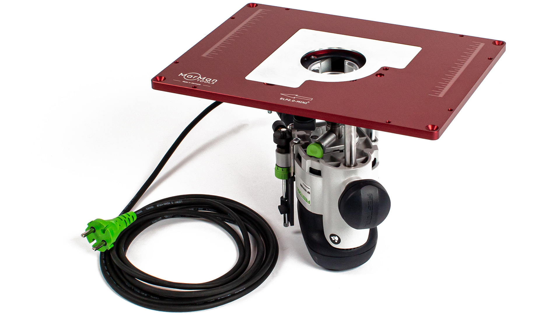 Insert Plate IP2.0-MINI predrilled for small routers