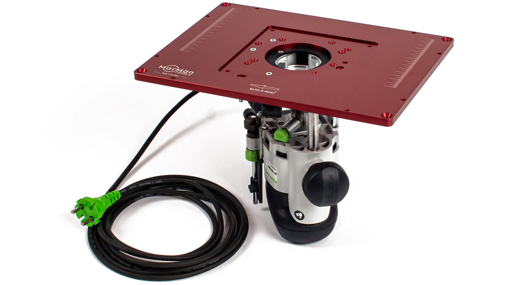 Insert Plate IP2.0-MINI predrilled for small routers